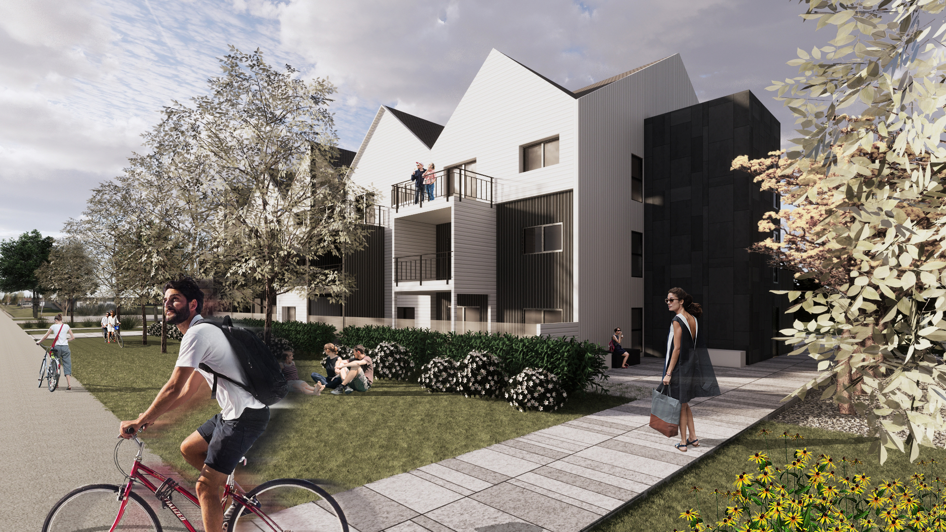 SIDE VIEW with skyy (social housing)